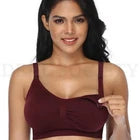 4 Pack Medium Push Up Seamless Nursing Bra for Breastfeeding and Maternity